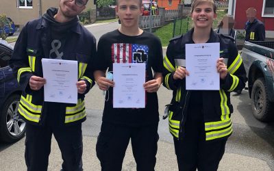 Nachwuchs für die Einsatzabteilung der Feuerwehr Sankt Gangloff