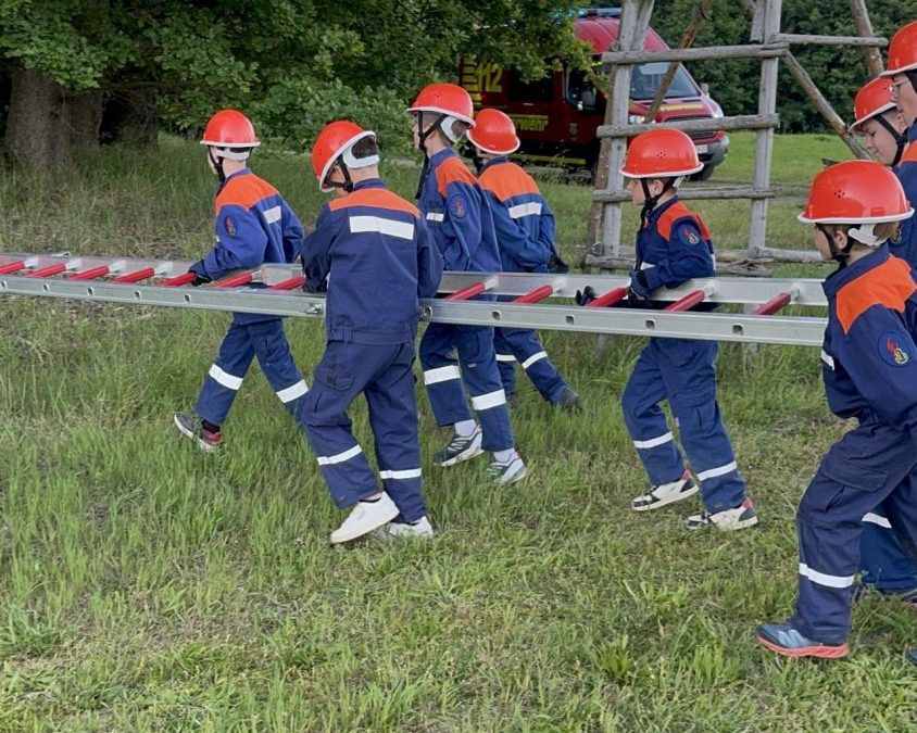 Berufsfeuerwehr-Wochenende der Jugendfeuerwehr St. Gangloff – Nachwuchs zeigt vollen Einsatz