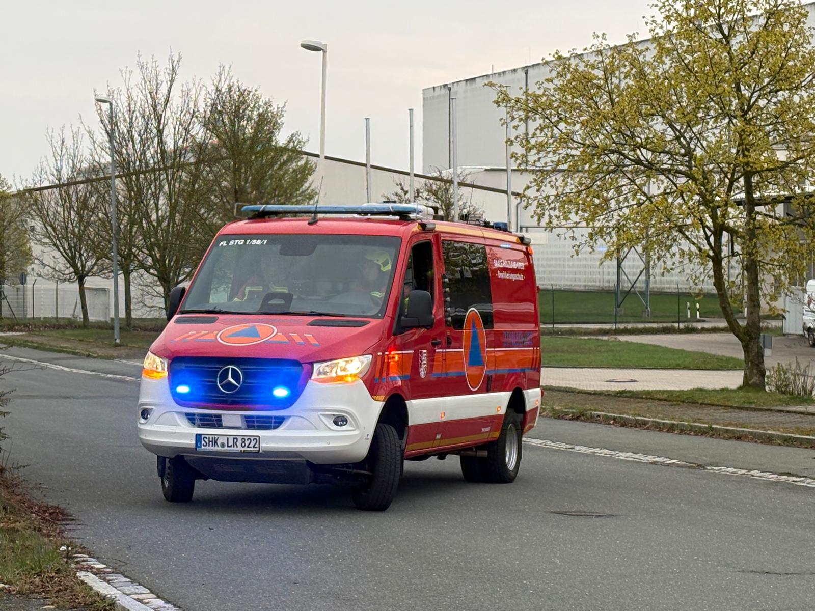 CBRN Erkunder Feuerwehr St. Gangloff