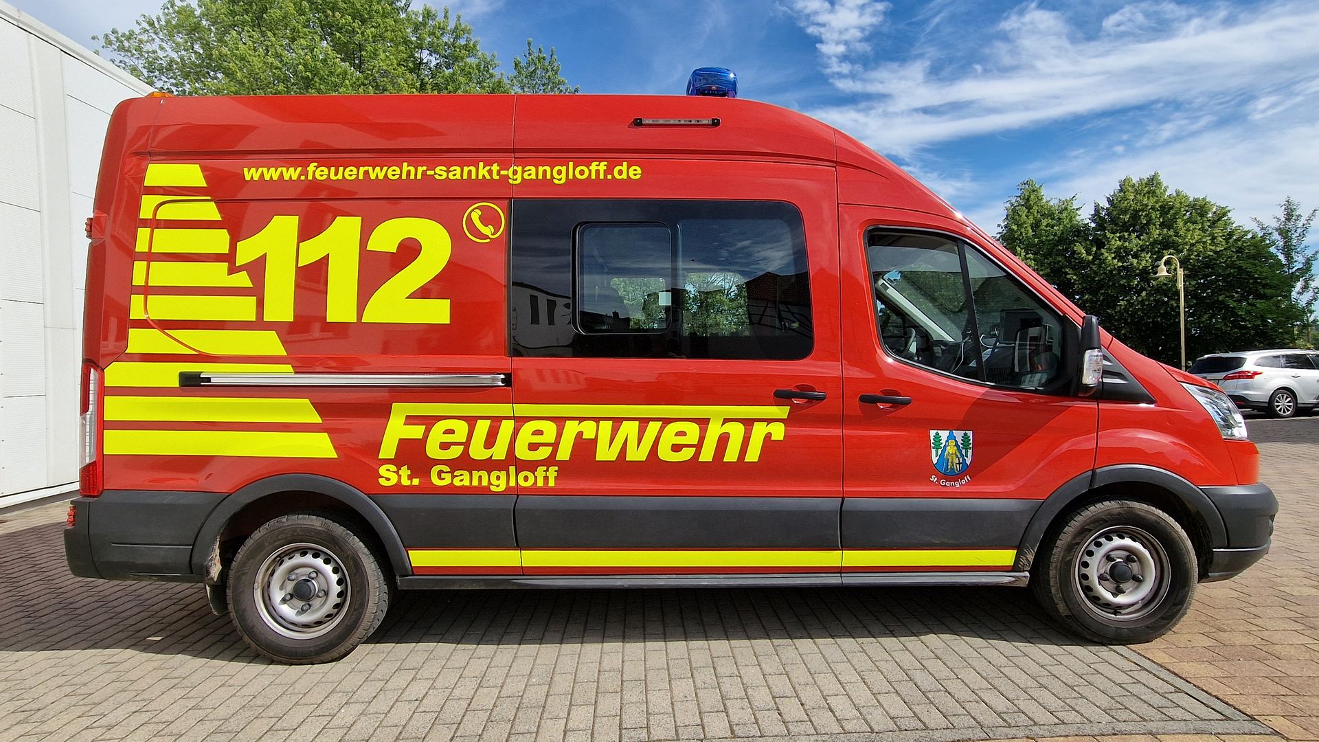 KLF Feuerwehr St. Gangloff, Fahrzeug geschlossen